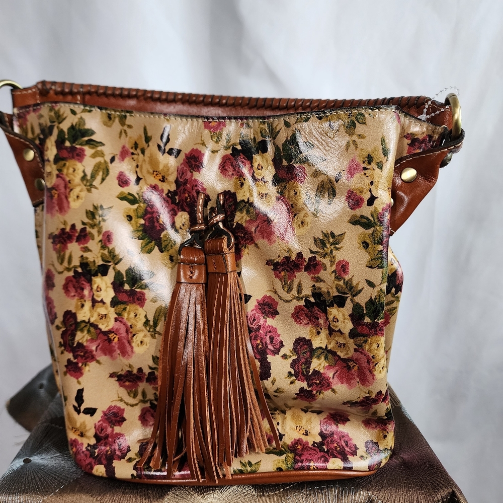 Patricia nash Torresina Leather Bucket bag - Picture 3 of 9